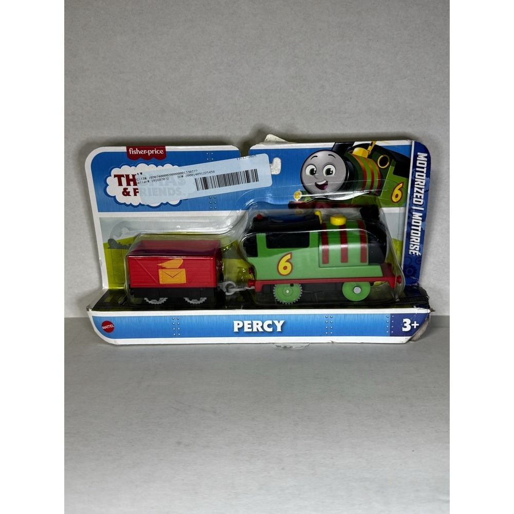 Thomas & Friends Motorized Thomas & Percy Battery-Powered Engine Train 194735035